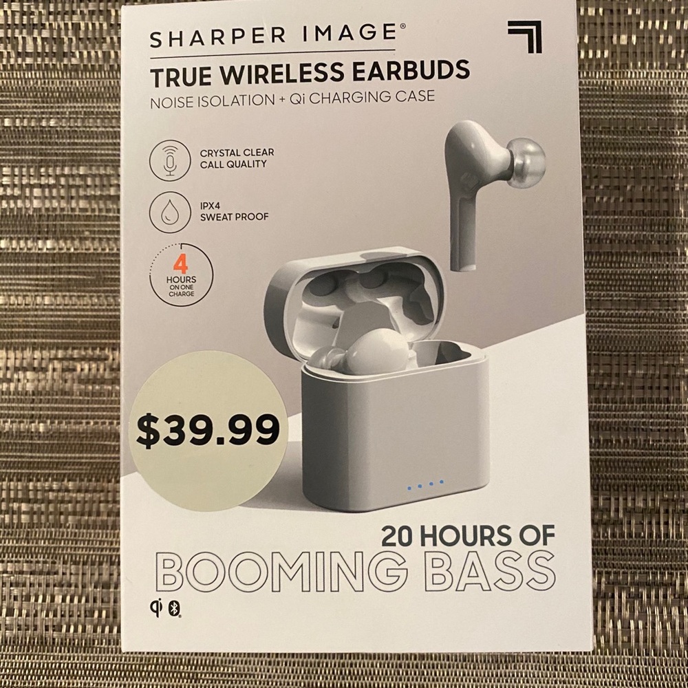Wireless Earbuds Sharper Image